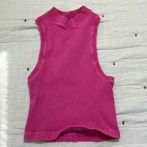 Like New Condition - Free People Movement Mock Neck crop